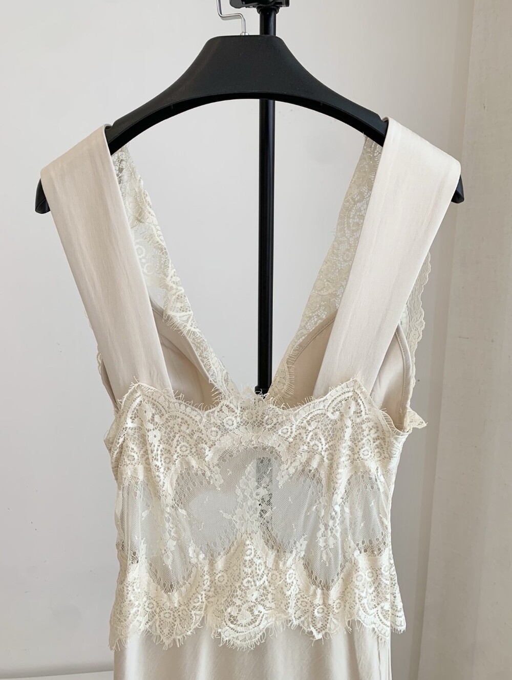 Third Form VISIONS LACE FLOOR LENGTH DRESS | Butter Cream - Picture 16 of 16